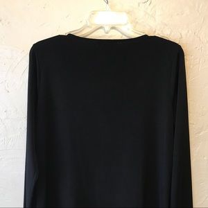 Liz Claiborne Tops - Liz Claiborne Black Long Sleeve Blouse Liz Claiborne Tops - Liz Claiborne Black Long Sleeve Blouse